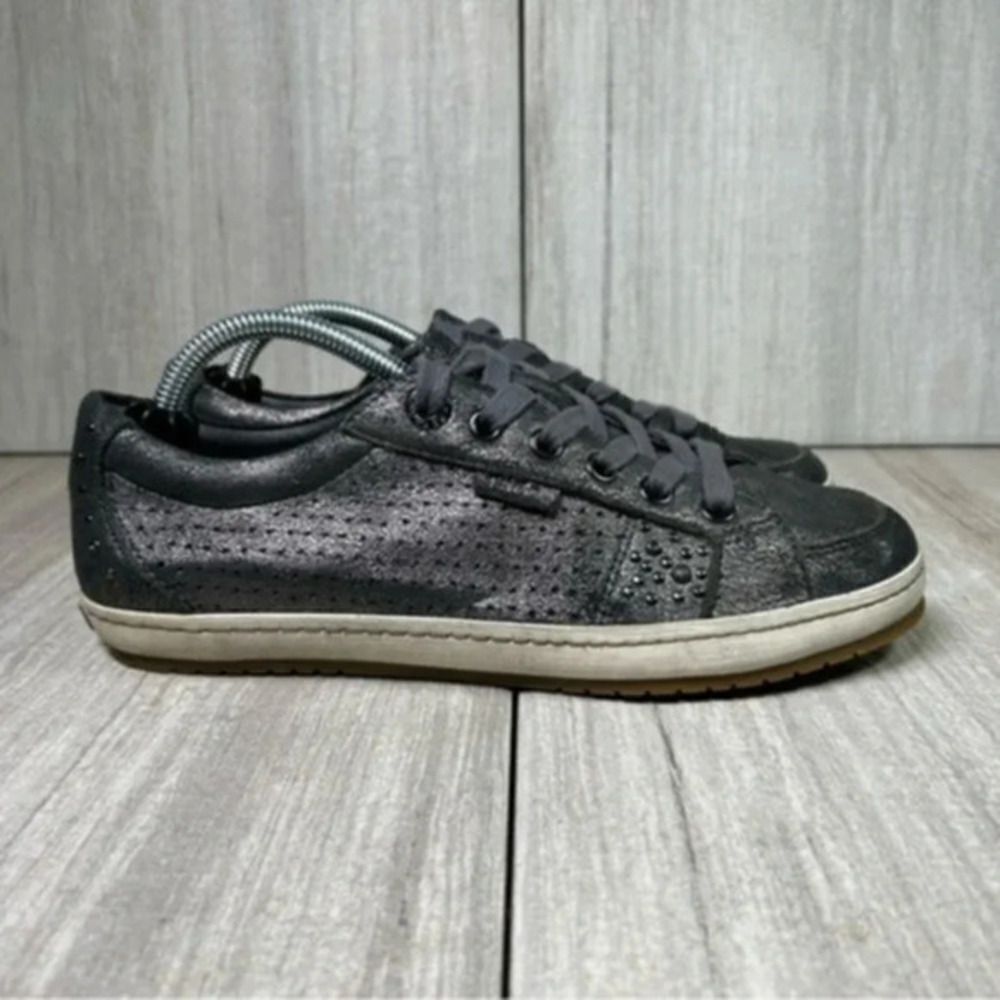Taos Freedom Leather Lace Up Sneaker Casual Shoes Low Top Women’s Size 7